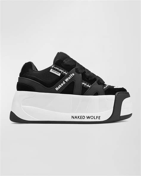 NAKED WOLFE Platform Sneakers 